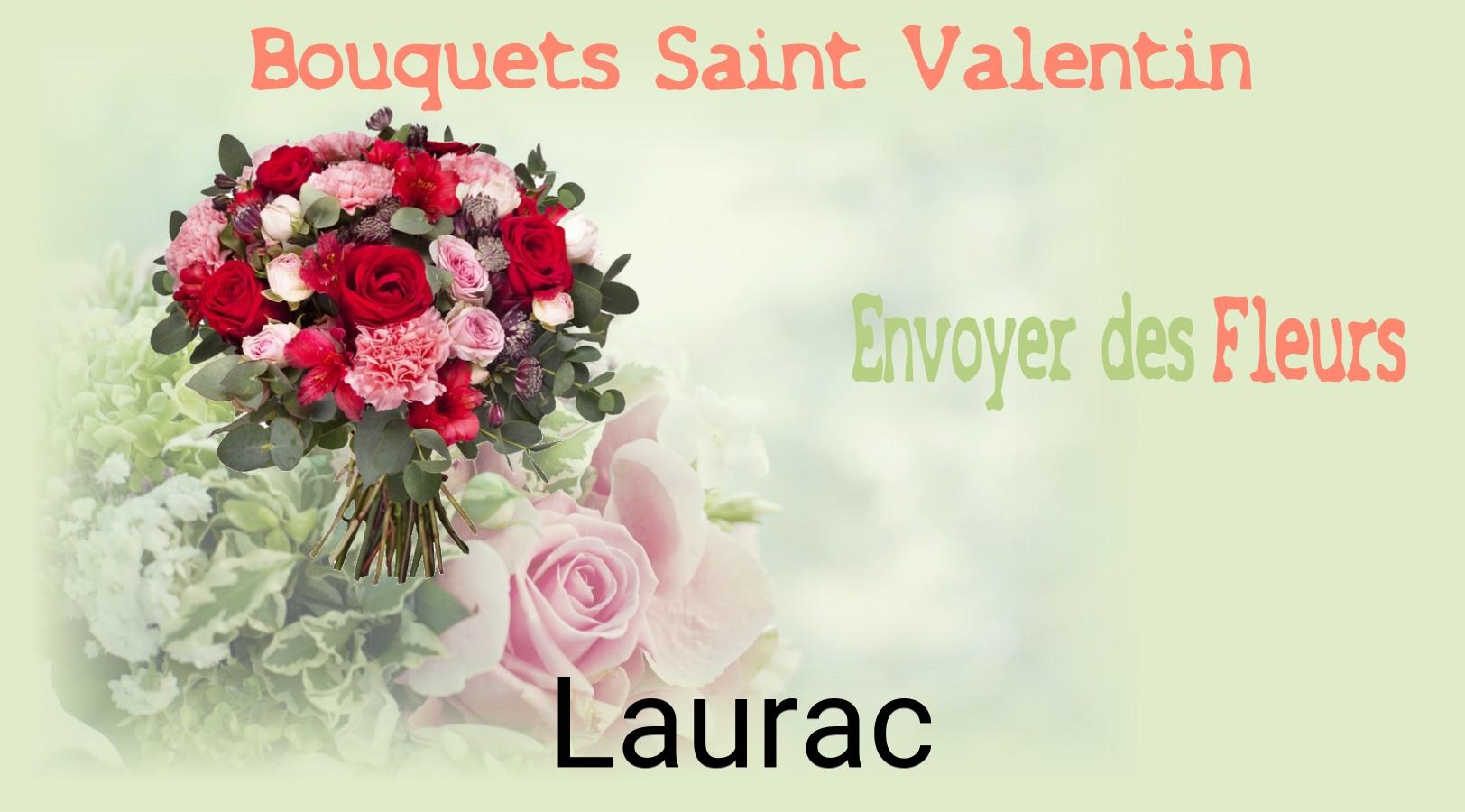 Roses de Saint-Valentin livrées à Laurac